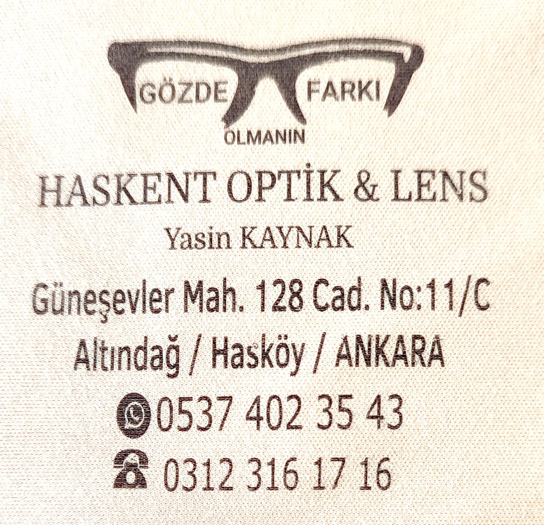 HASKENT OPTİK&LENS